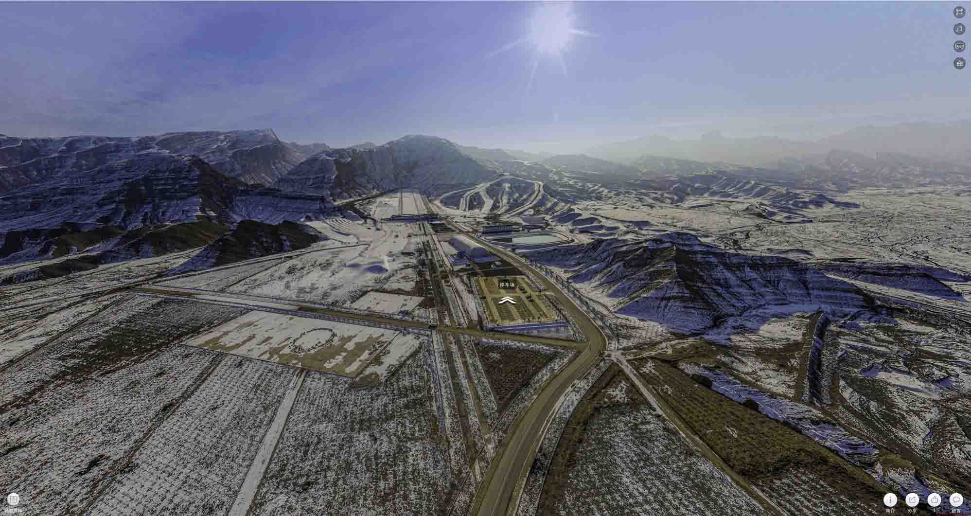 南岸720全景技术：开启全方位视觉新纪元——在手绘地图中的应用探索